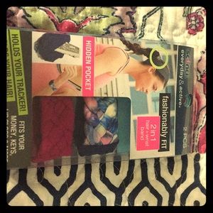 Scünci 2 in 1 hair+wrist band